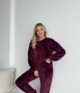 Махровая женская пижама  MOK-523A580