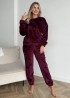 Махровая женская пижама  MOK-523A580