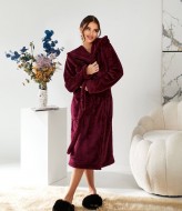 Махровый женский халат  LIB-8913A570