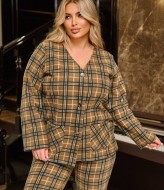 Теплый женский домашний костюм SMO-1278A20