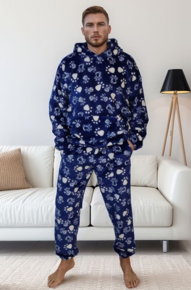 Мужская тёплая пижама DG-c41895A750 Мужская тёплая пижама DG-c41895A750