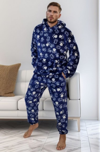 Мужская тёплая пижама DG-c41895A750 Мужская тёплая пижама DG-c41895A750