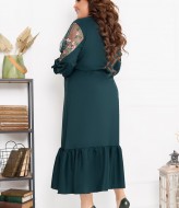 Платье с воланом NF-3442A700