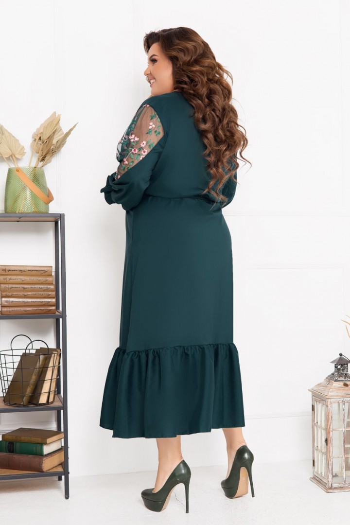 Платье с воланом NF-3442A700