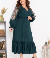 Платье с воланом NF-3442A700