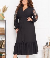 Платье с воланом NF-3442A700