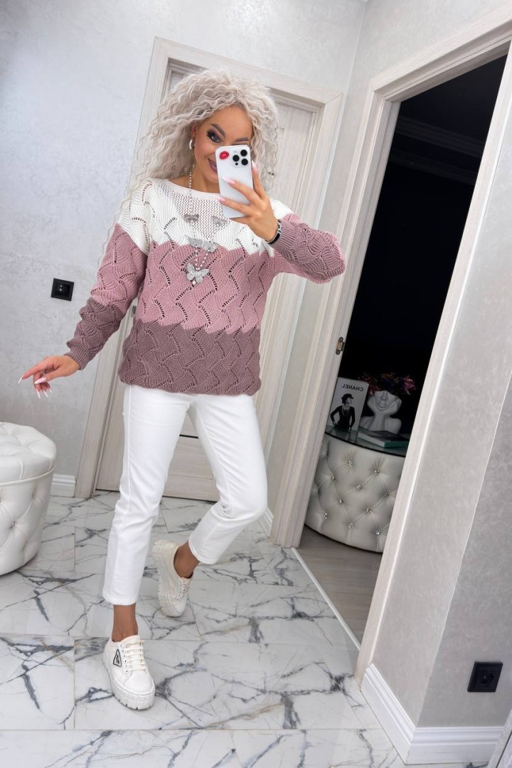 Цветной свитер IND-5072A600