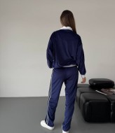 Велюровый костюм с лампасами SNV-10127A700