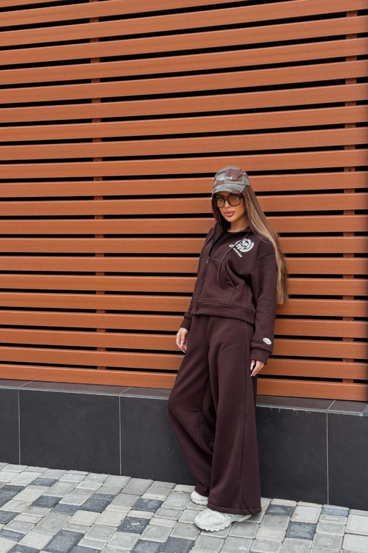 Спортивный костюм с брюками палаццо SNV-139A1100