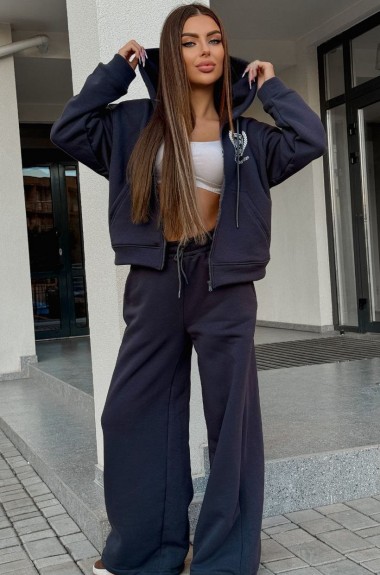 Спортивный костюм с брюками палаццо SNV-139A1100