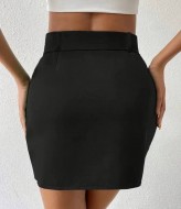 Юбка с поясом SNV-10129A220