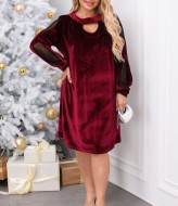 Платье бархат BAB-557A790