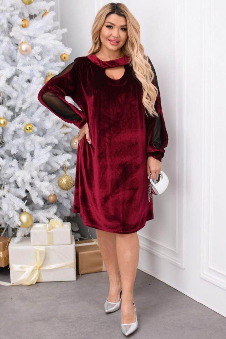 Платье бархат BAB-557A790