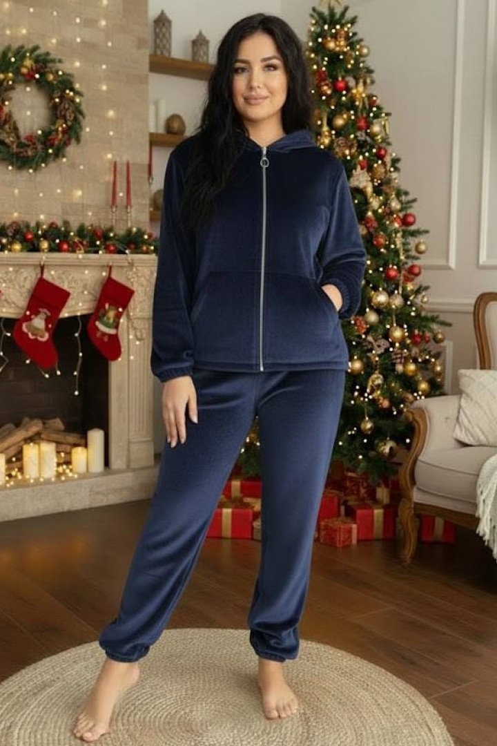 Домашний костюм женский теплый QUA-4158A580