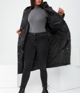 Зимнее пальто с капюшоном LC-544A850