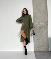 Стильна сукня  з ангори IMMA-114A580