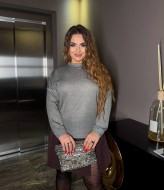 Свитер из люрекса IV-0356A200