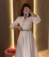 Платье женское с разрезом  HB-0154A560