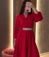 Платье женское с разрезом  HB-0154A560