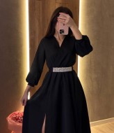 Платье женское с разрезом  HB-0154A560