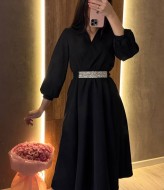 Платье женское с разрезом  HB-0154A560