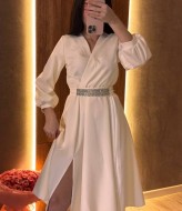 Платье женское с разрезом  HB-0154A560