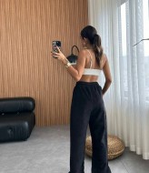 Женские вельветовые брюки  IMMA-249A350