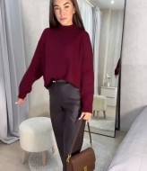 Жіночи шкіряни штани KC-0456A420