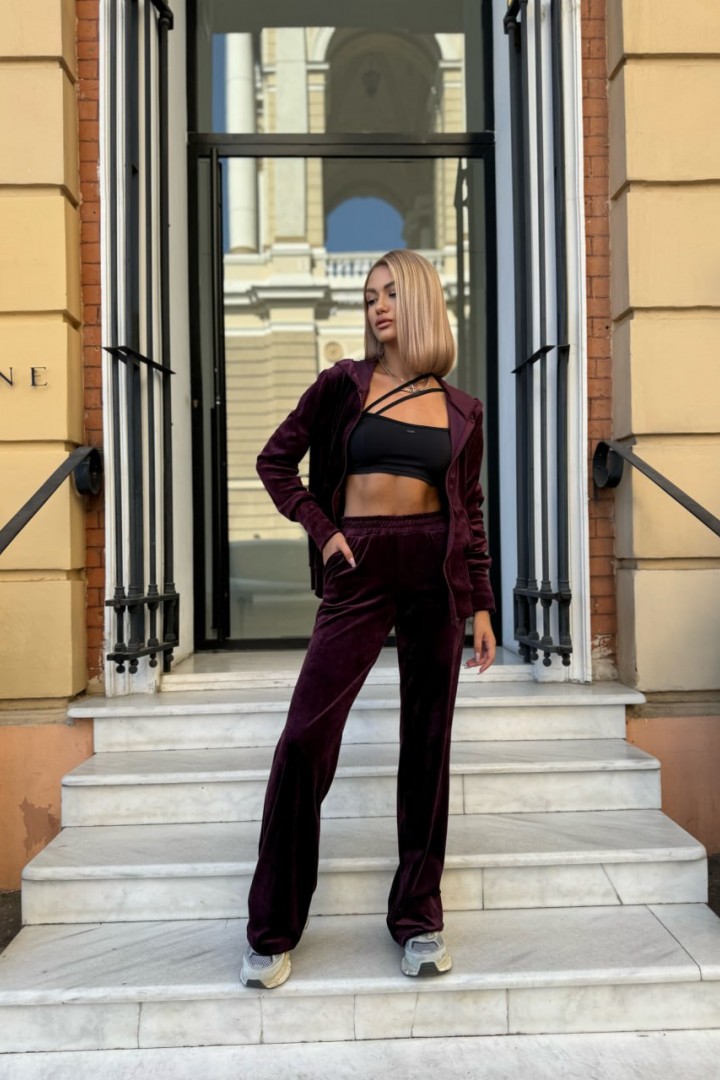 Велюровый костюм SC-6028A500