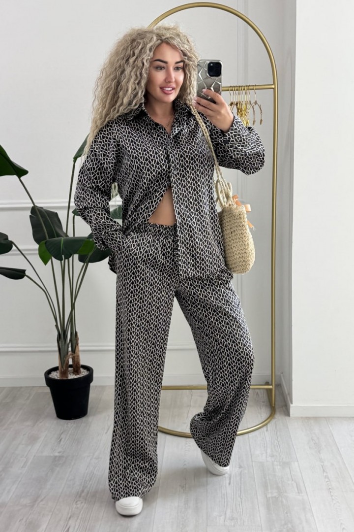 Шелковый костюм SC-9060A670