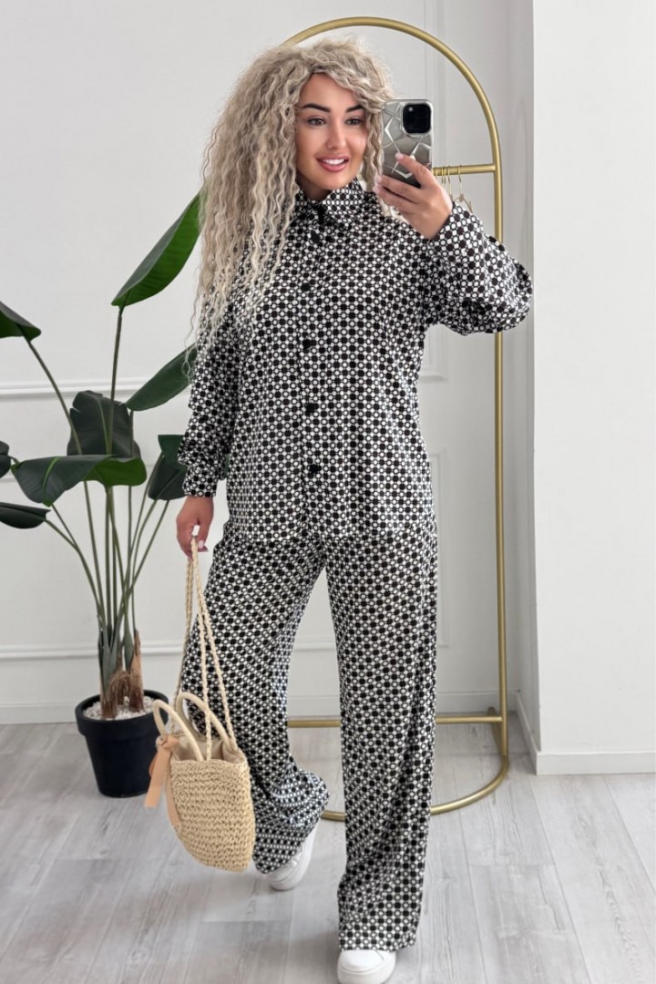 Шелковый костюм SC-9060A670