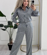 Шелковый костюм SC-9060A670