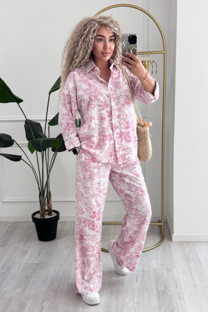 Костюм в піжамному стилі SC-9061A570