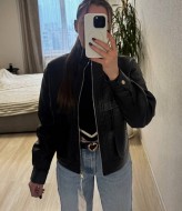 Стильна куртка з еко-шкіри INNA-01A1000