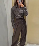 Жіночи брюки з високою посадкою AP-1133A400