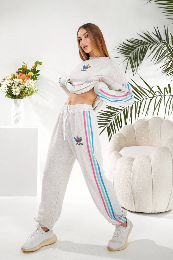 Молодежный спортивный костюм женский  ZIF-1427A690