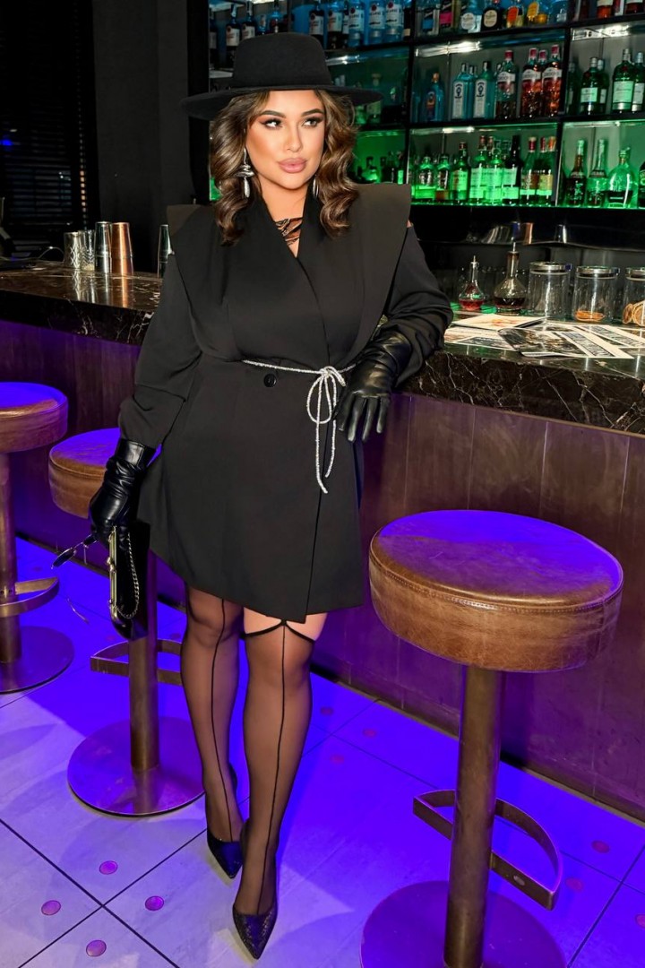 Платье-пиджак на запах YM-7144A29