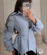 Сорочка з акцентом на талію SAP-128A600