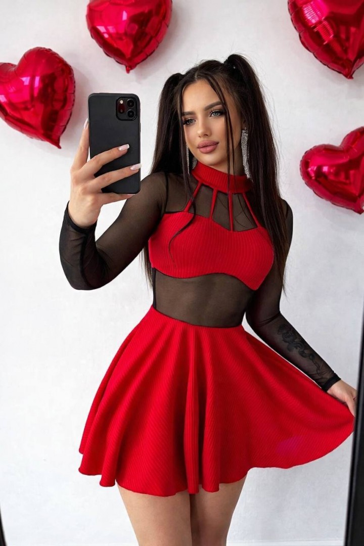 Невероятное платье YLM-536A400