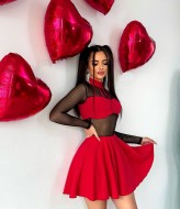 Невероятное платье YLM-536A400