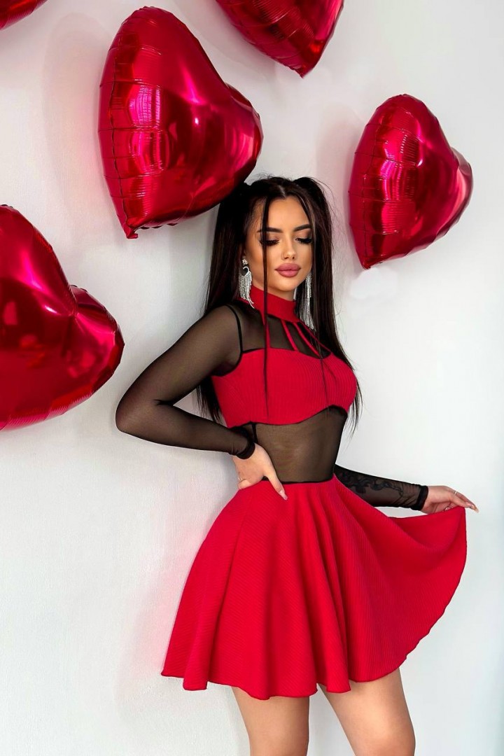 Невероятное платье YLM-536A400