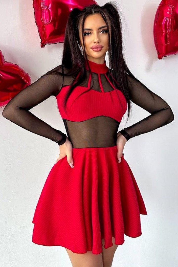 Невероятное платье YLM-536A400