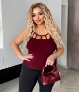 Майка с декольте  ELR-4029A300 Майка с декольте  ELR-4029A300