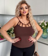 Майка с декольте  ELR-4029A300 Майка с декольте  ELR-4029A300