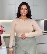 Лонгслив однотонный  AB-1793A8