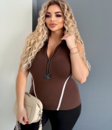 Обтягивающая майка женская ELR-4030A350 Обтягивающая майка женская ELR-4030A350