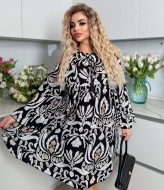 Летнее легкое платье  YBY-861A480