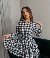 Фланелевое платье IN-892A630 Фланелевое платье IN-892A630