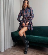 Фланелевое платье IN-892A630 Фланелевое платье IN-892A630