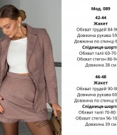 Замшевий костюм ATE-089A1080